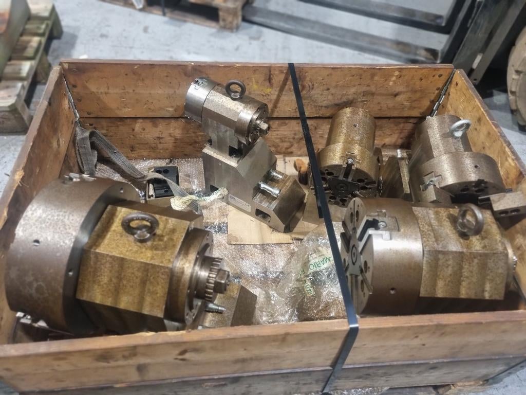 Center klauwplaten voor freesbank, Doe-het-zelf en Verbouw, Ophalen of Verzenden