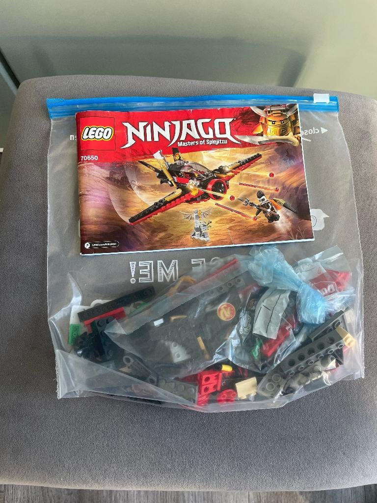 Lego Ninjago - 70650 - Destiny's wing, Ophalen of Verzenden, Zo goed als nieuw, Complete set, Lego