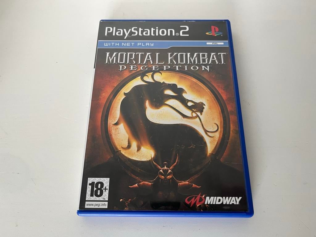 Mortal Kombat Deception PS2, Gebruikt, Vanaf 18 jaar, Vechten, T