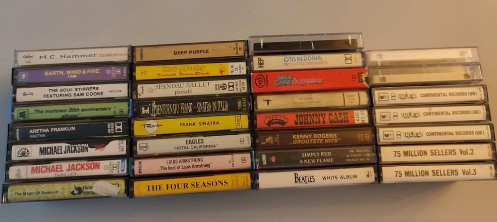 Verzameling cassettebandjes, Cd's en Dvd's, Cassettebandjes, Ophalen of Verzenden, Gebruikt, Overige genres
