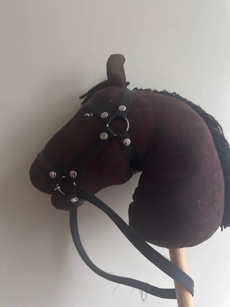 Hobbyhorse met hoofdstel, Ophalen of Verzenden, Zo goed als nieuw, Jongen of Meisje