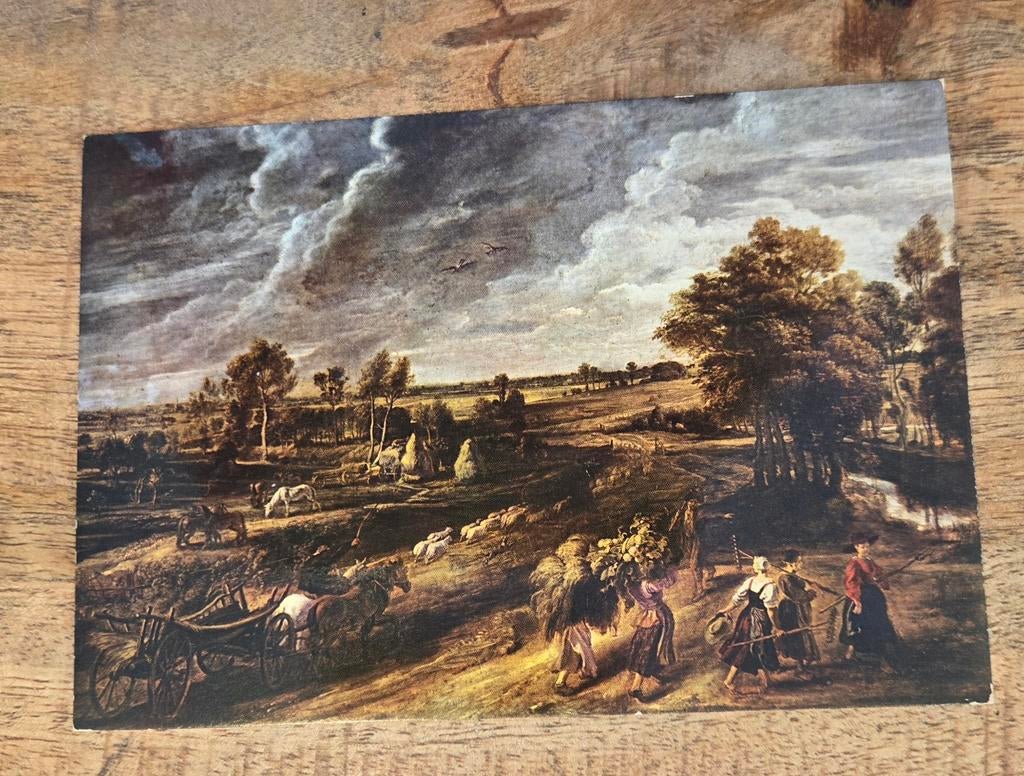 De terugkeer van de landarbeiders - Peter Paul Rubens, Verzenden, Ongelopen, Overige thema's