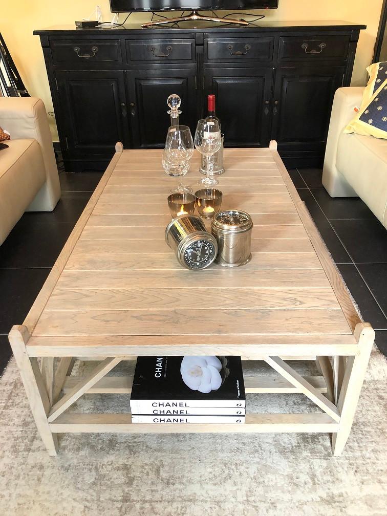 Eichholtz salontafel coffeetable rustiek eiken Hemmingway, Ophalen, Eichholtz, Delfweg 52 Noordwijkerhout, Zo goed als nieuw