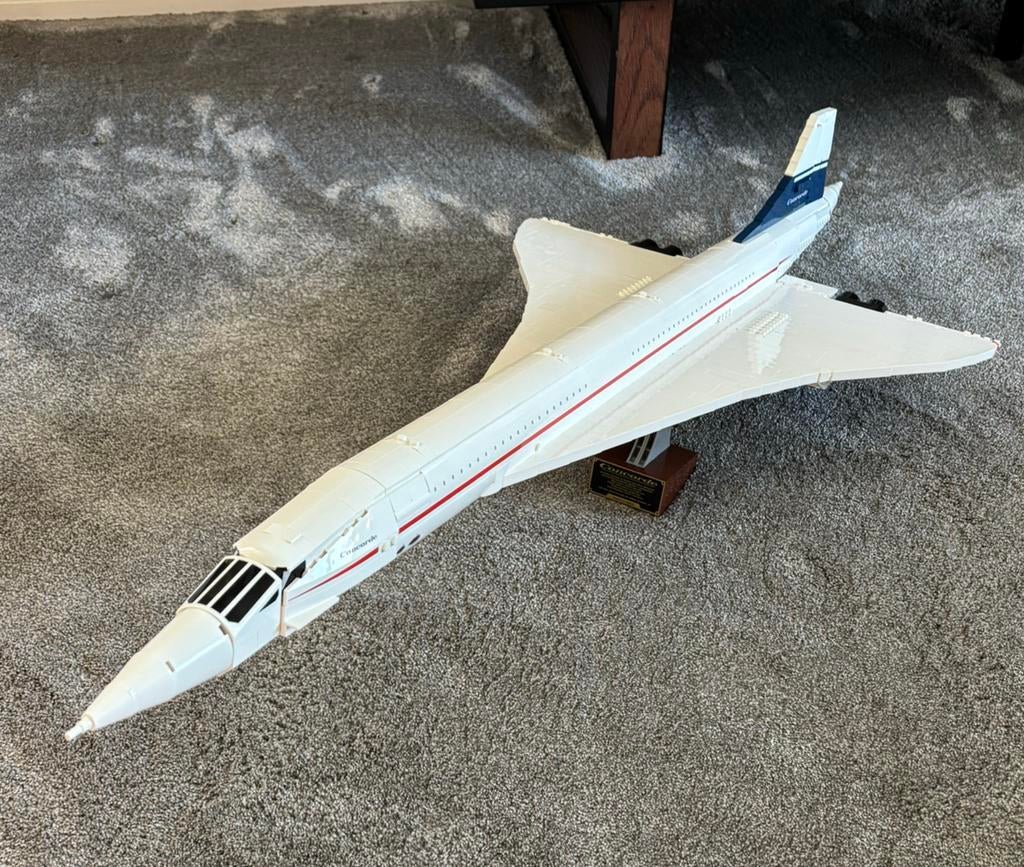 LEGO ICONS Concorde || 10318, Kinderen en Baby's, Lego, Ophalen of Verzenden, Zo goed als nieuw, Compleet