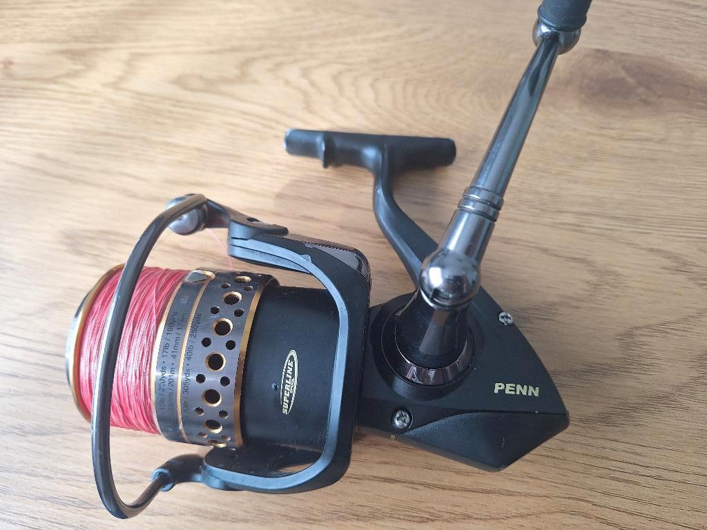 Vis molen Penn Battle, Ophalen, Gebruikt, Molen