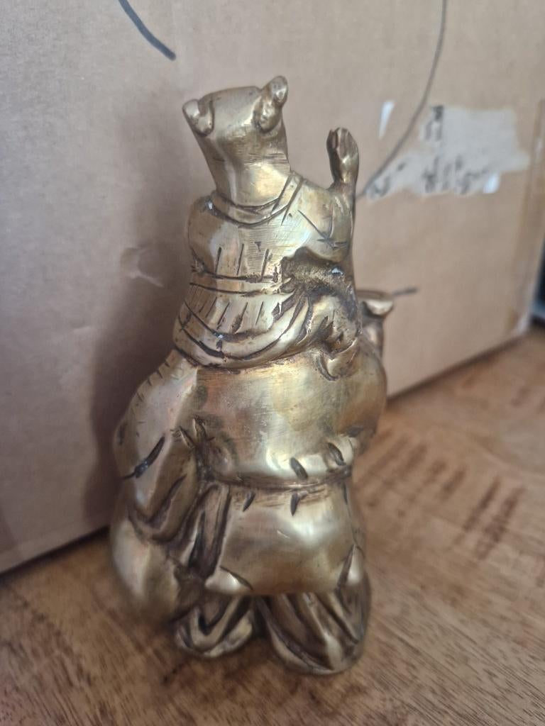 Verschillende bronzen beeldjes, buddha enz. 20 euro per stuk, Ophalen of Verzenden