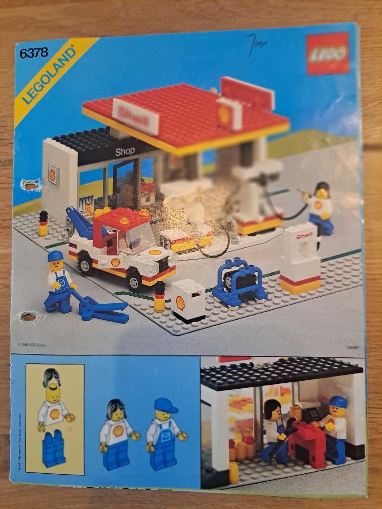 Lego 6378 Service Station, Ophalen, Gebruikt, Complete set, Lego