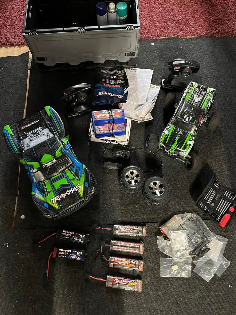 Traxxas hobby, Ophalen of Verzenden, Zo goed als nieuw, Overige schalen, Auto offroad