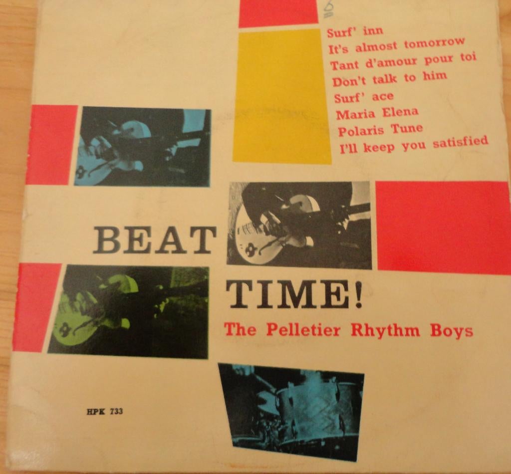 The Pelletier Rhythm Boys > Beat time, Gebruikt, 7 inch, Single, Ophalen of Verzenden