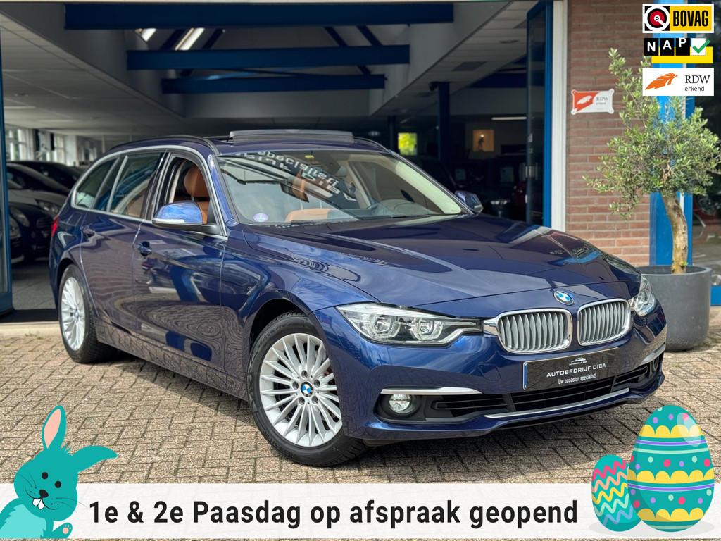 BMW 3-serie Touring 320i Luxury 2019 AUT NAVI LEDER 1e Eig!, Automaat, 1998 cc, Achterwielaandrijving, Euro 6