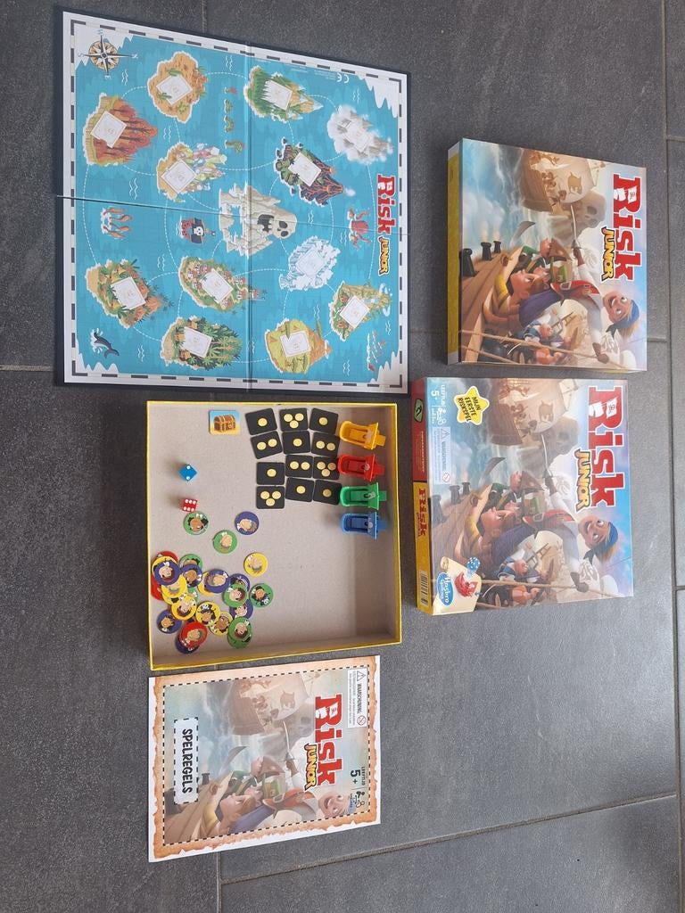 Risk Junior - Geheel nieuw spel, Hobby en Vrije tijd, Gezelschapsspellen | Bordspellen, Drie of vier spelers, Ophalen, Nieuw, Hasbro