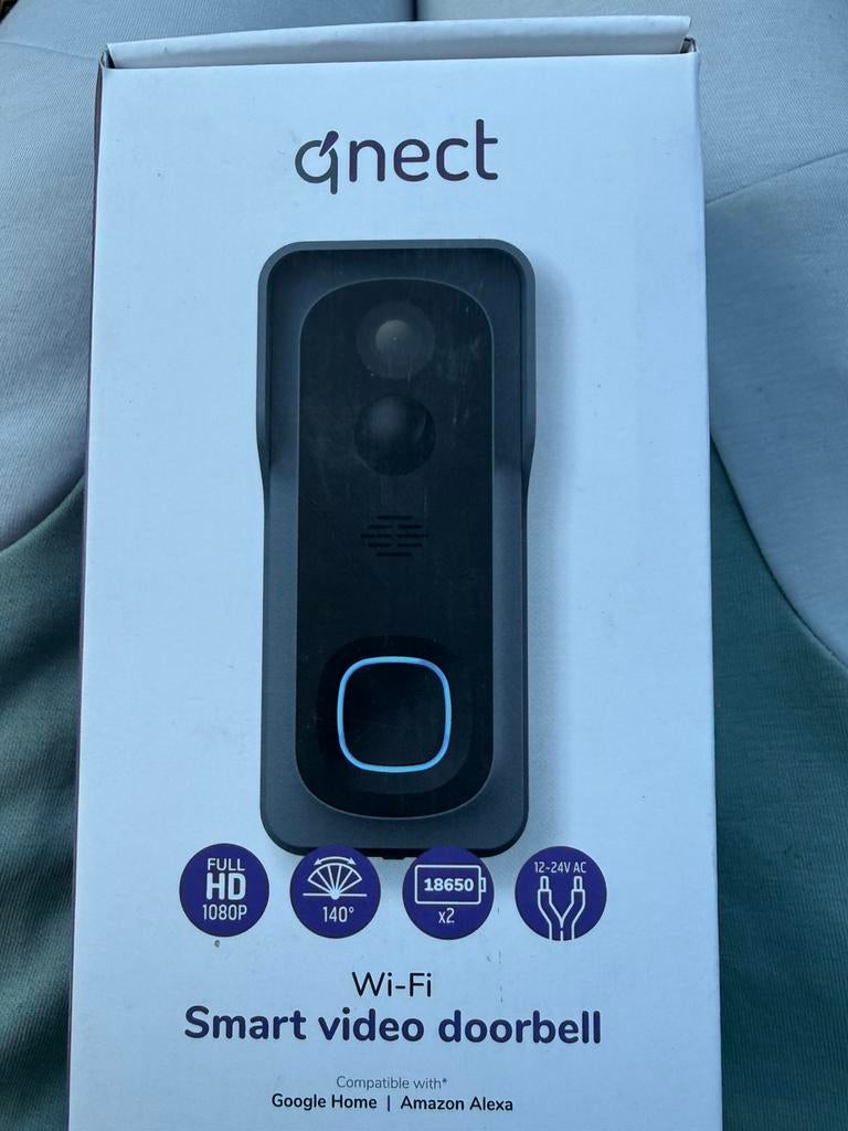 Qnect video deurbel – nieuw in doos, Ophalen