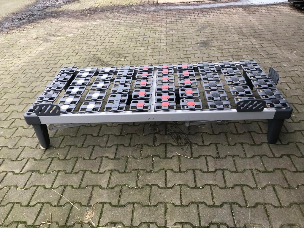2x Tempur elektrische lattenbodem 90x200 cm, Huis en Inrichting, Slaapkamer | Matrassen en Bedbodems, Gebruikt, 90 cm, Eenpersoons