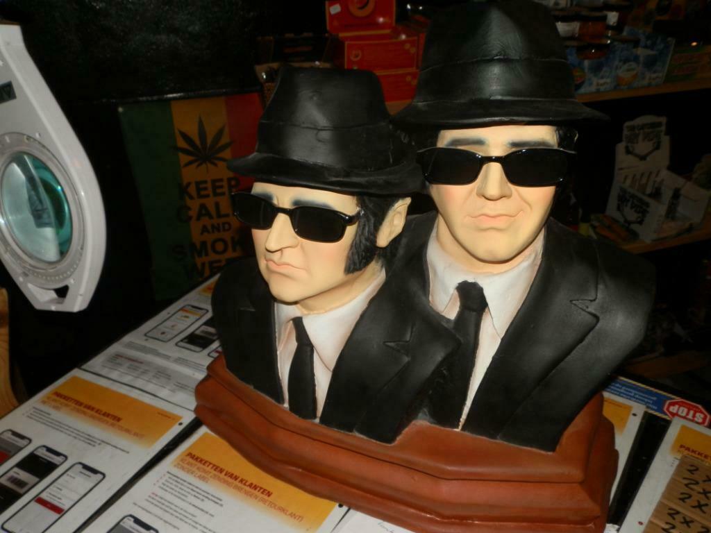 Blues Brothers beeld 50x50 cm, Ophalen of Verzenden, Nieuw, Mens