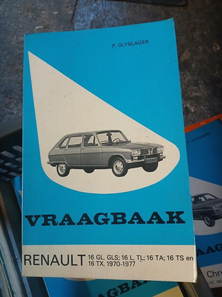 Renault 16 GL GLS vraagbaak, Ophalen of Verzenden