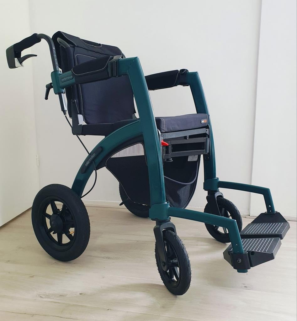 Rollz Motion Performance rolstoel en rollator ineen, Diversen, Rolstoelen, Ophalen of Verzenden, Zo goed als nieuw, Duwrolstoel
