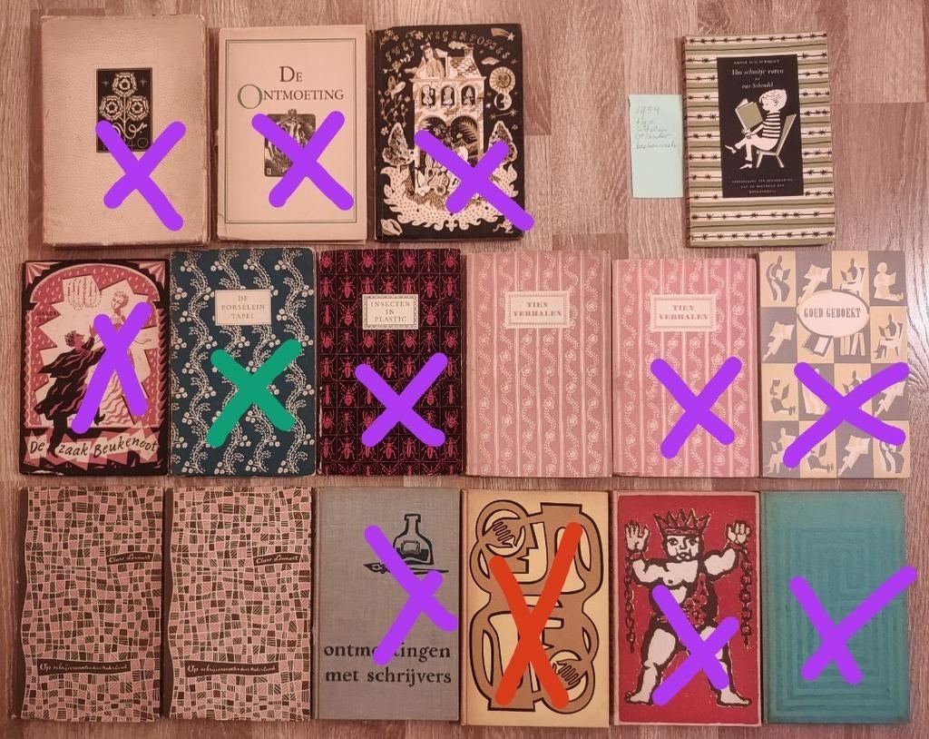 Boekenweekgeschenk jaren vijftig - zoek uit, Ophalen of Verzenden, Gelezen