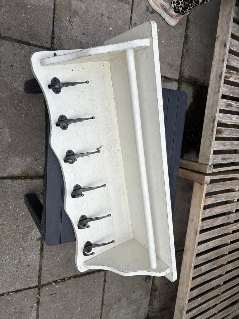 Brocant wandrek, Huis en Inrichting, Wandkapstok, Ophalen of Verzenden, Zo goed als nieuw, Minder dan 100 cm