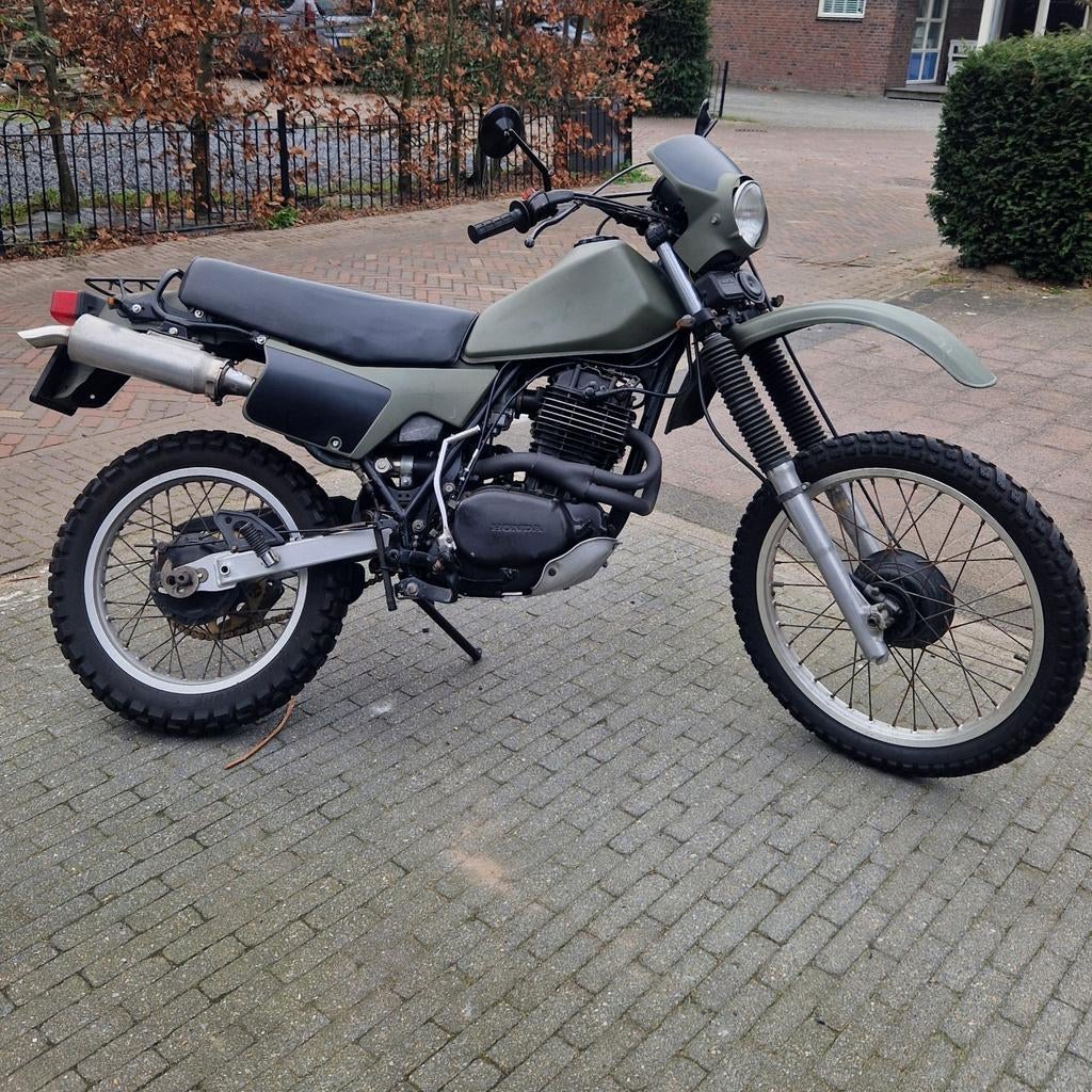 Honda XL500R wegenbelastingvrij met donorblok en onderdelen