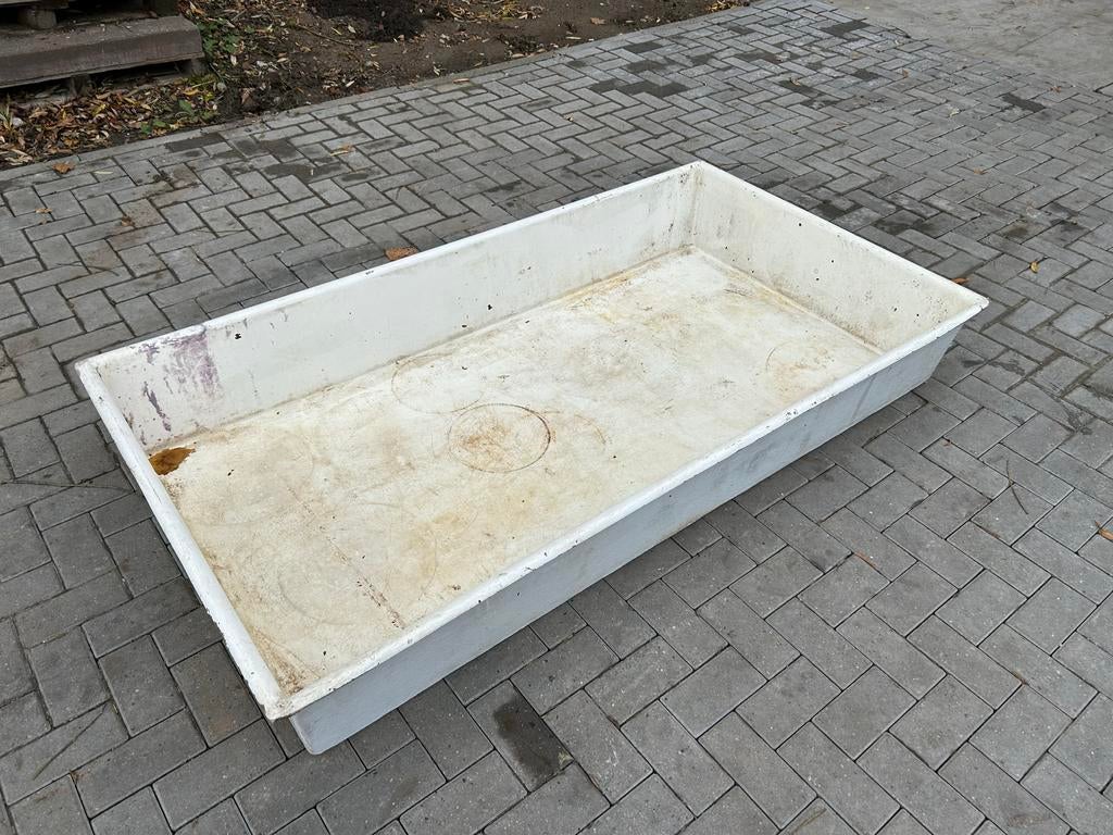Polyester vijverbak/bak 200x100x30CM 600L, Ophalen, Gebruikt