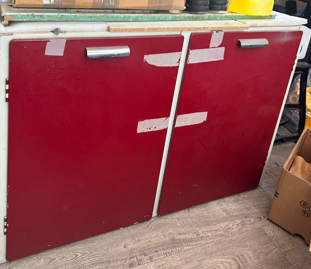 PIET ZWART dubbele onderkast, Ophalen, Zwart, Zo goed als nieuw, Minder dan 100 cm