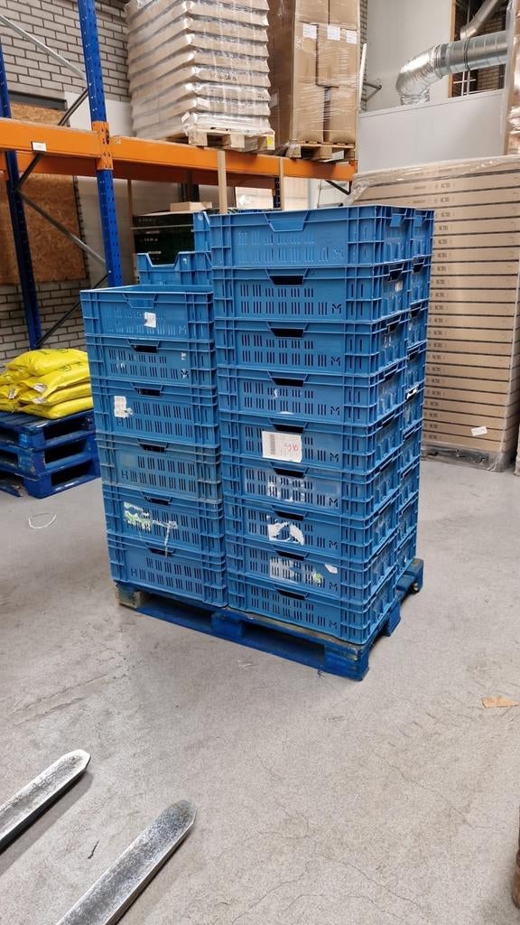 Diverse opslagmaterialen: kratten, pallets, IBC containers, Ophalen, Gebruikt, 100 cm of meer, 60 cm of meer