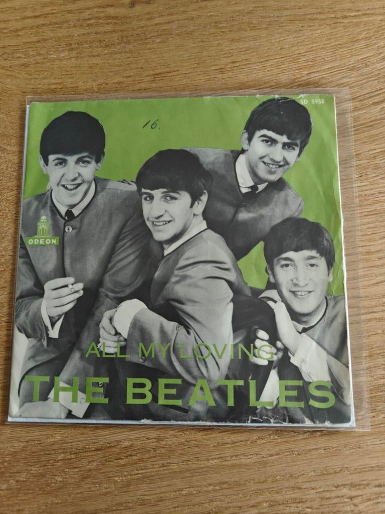 The Beatles -All my loving ( Scandinavië), Ophalen of Verzenden, Gebruikt, Pop