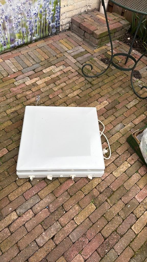 4 pits gasstel wit gaskookplaat, Gebruikt, Minder dan 85 cm, Gas, Vrijstaand