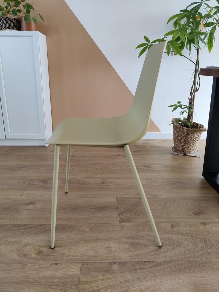 Eetkamerstoelen, Huis en Inrichting, Stoelen, Ophalen of Verzenden, Gebruikt, Grijs