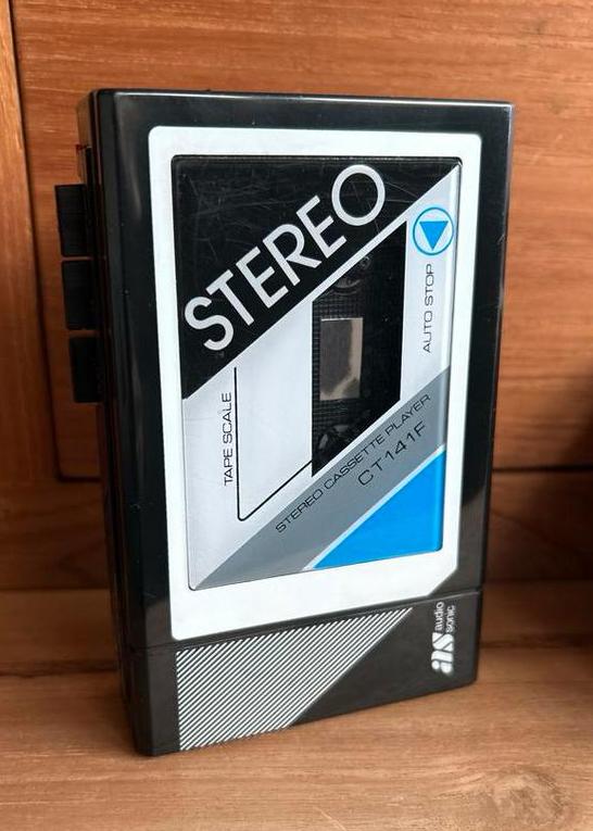 Vintage Audio Sonic Walkman CT141F met koptelefoon, Ophalen of Verzenden, Walkman