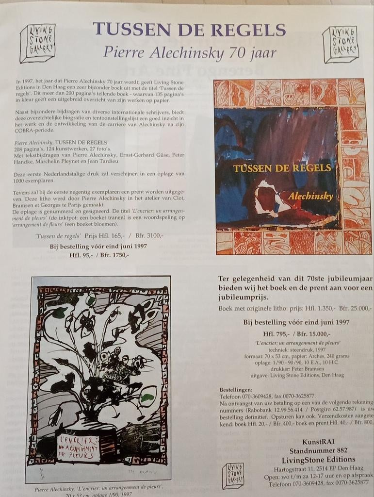 Pierre Alechinsky Cobra Corneille Jorg Reme, Ophalen of Verzenden, Gelezen, Overige typen