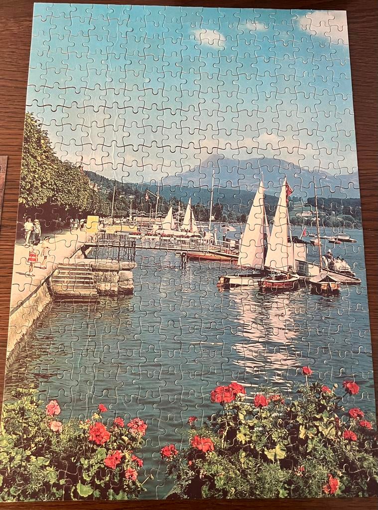 3 mooie oude puzzels. Vintage. Retro., Ophalen of Verzenden, 500 t/m 1500 stukjes, Gebruikt