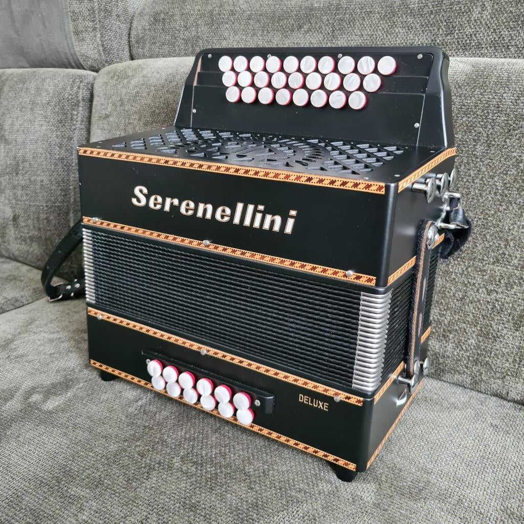 Trekzak trekharmonica Serenellini 273 Deluxe GCF, Ophalen, Overige formaten, Overige merken