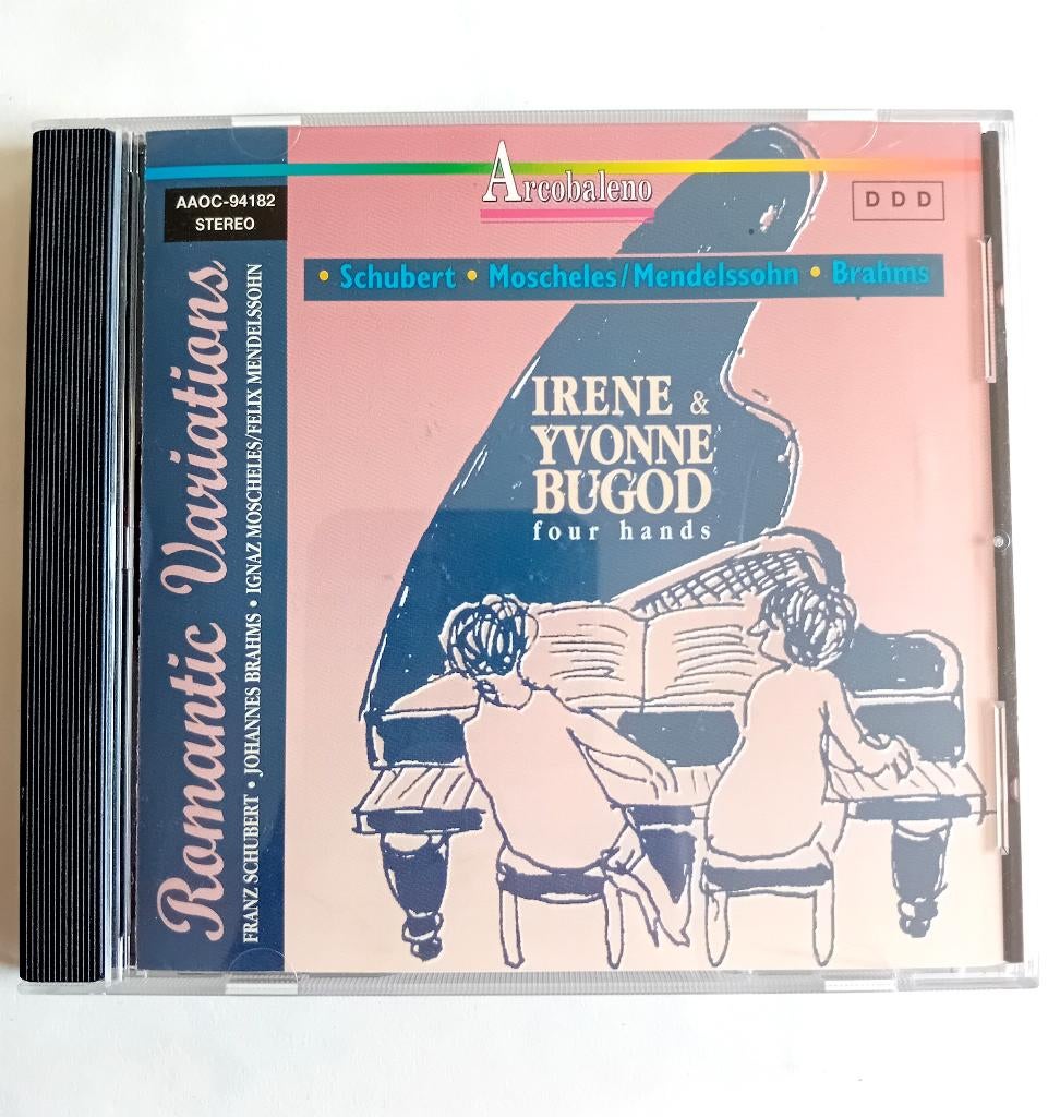 CD "Romantic Variations" van Irene & Yvonne Bugod, Ophalen of Verzenden, Modernisme tot heden, Zo goed als nieuw, Overige typen