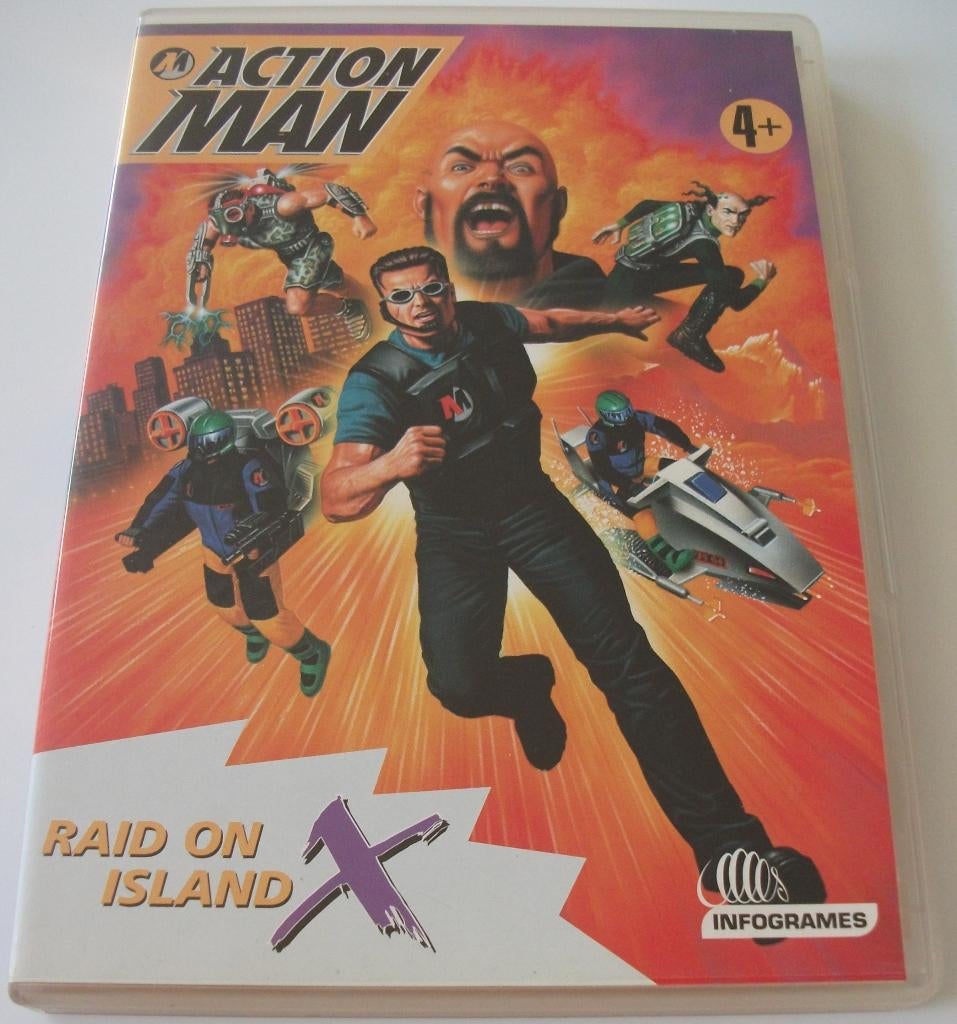 PC Game *** ACTION MAN *** Raid On Island X, Avontuur en Actie, 1 speler, Ophalen of Verzenden, Zo goed als nieuw
