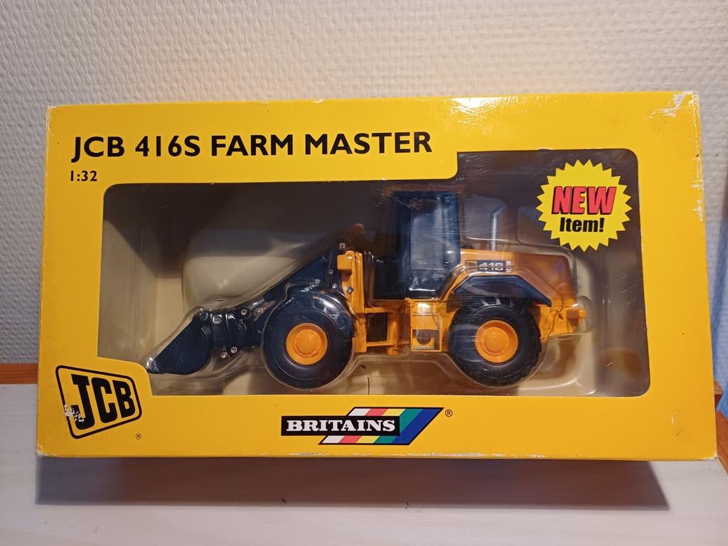Britains JCB Farm master 416S, Ophalen of Verzenden, Zo goed als nieuw, Tractor of Landbouw, Britains