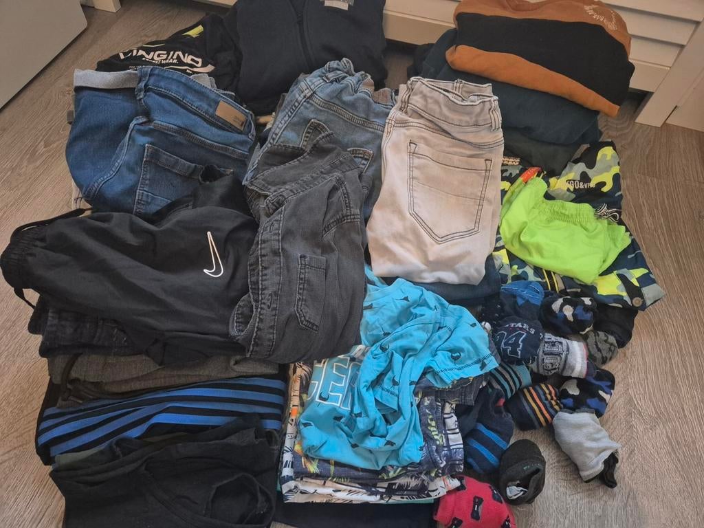 Kledingpakket jongens diverse merken maat 134/140, Ophalen of Verzenden, Gebruikt, Maat 134