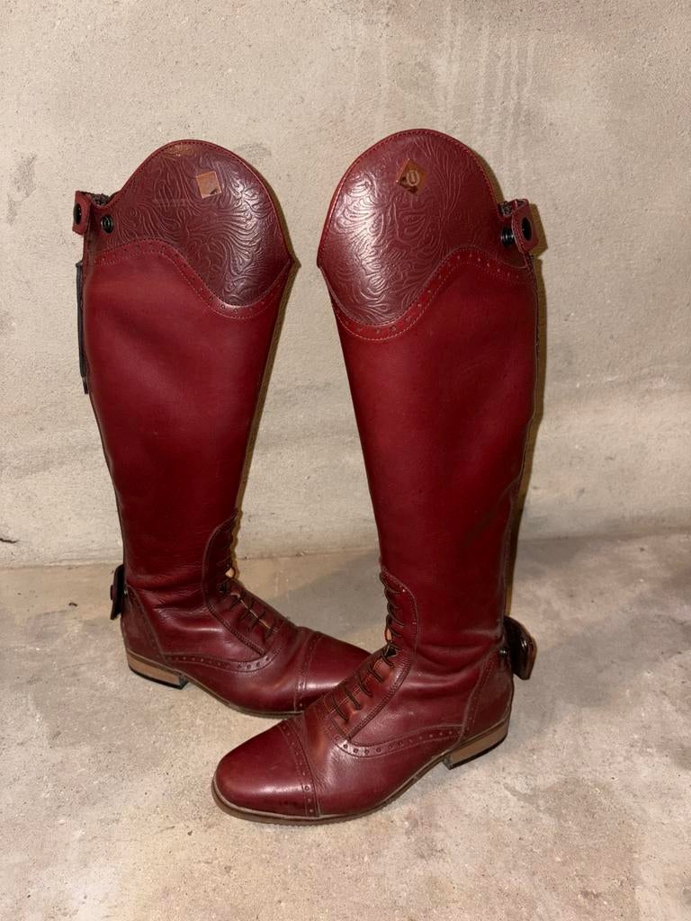 Imperial rijlaarzen bordeaux 37, Ophalen of Verzenden, Zo goed als nieuw, Dressuur, Schoeisel