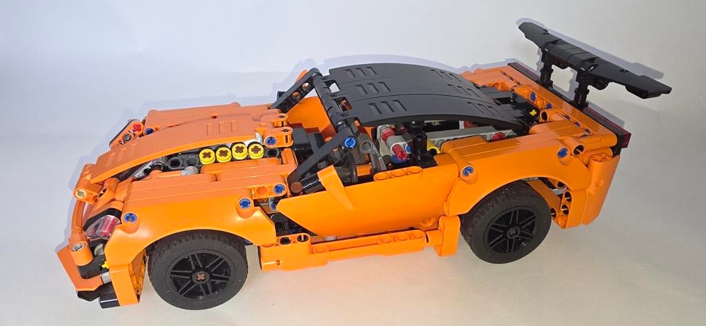LEGO Technic Chevrolet Corvette ZR1 (42093), Ophalen of Verzenden, Zo goed als nieuw, Complete set, Lego