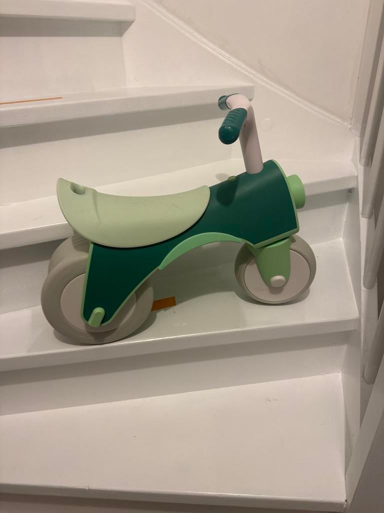 Kinderloopfiets - Groen en lichtgroen, Ophalen of Verzenden, Nieuw, Minder dan 16 inch