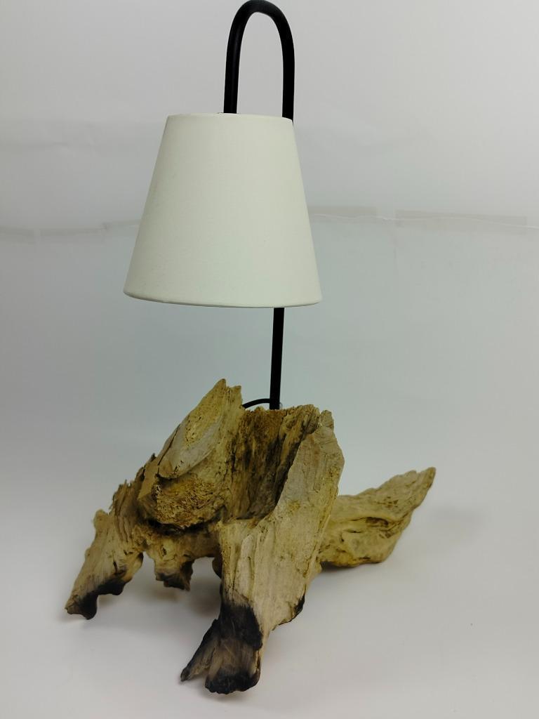 Lamp van drijfhout - model 2, -info@westerndeco.nl, -westerndeco, 50 tot 75 cm, -storkstraat zoetermeer