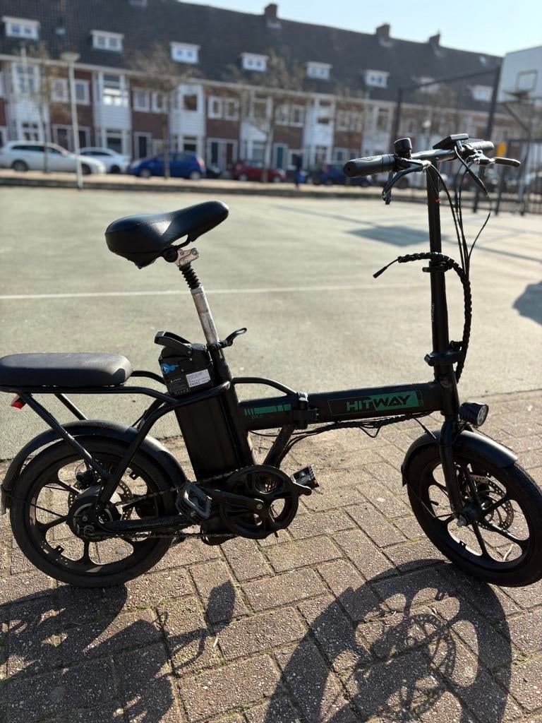 Hitway BK5 Opvouwbare Elektrische Fiets - Compact & Krachtig, Fietsen en Brommers, Fietsen | Vouwfietsen, Ophalen, Zo goed als nieuw
