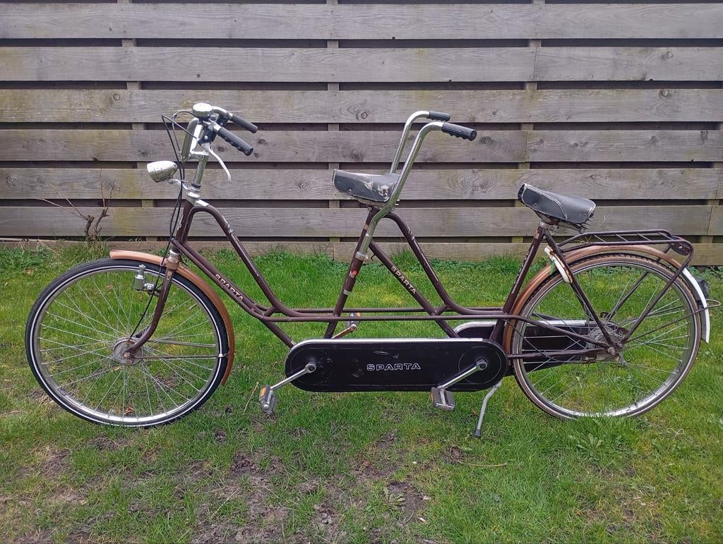 Sparta tandem fiets, Fietsen en Brommers, Fietsen | Tandems, Ophalen of Verzenden, Gebruikt, 53 tot 57 cm, Minder dan 10 versnellingen
