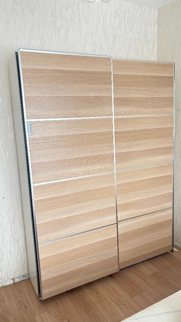 Ikea Pax WIT of eiken schuifdeuren 150cm cm x 35 cm ZGAN!, Huis en Inrichting, 100 tot 150 cm, 200 cm of meer, Zo goed als nieuw