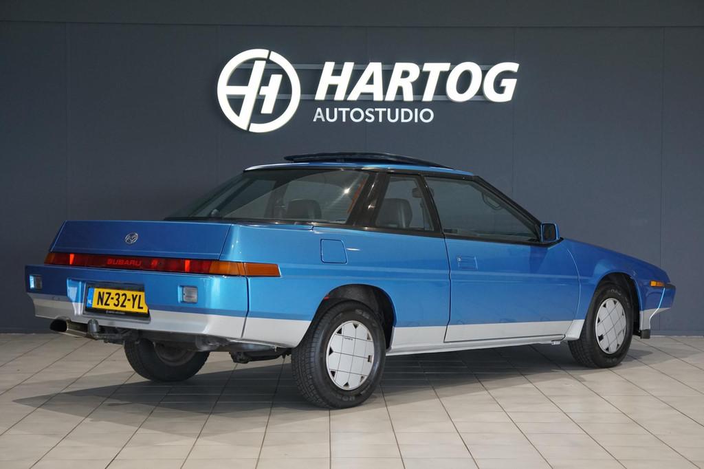 Subaru L-serie 1.8 Turbo XT 4X4 + ORIG. NEDERLANDS, Auto's, Blauw, Origineel Nederlands, Bedrijf, Coupé