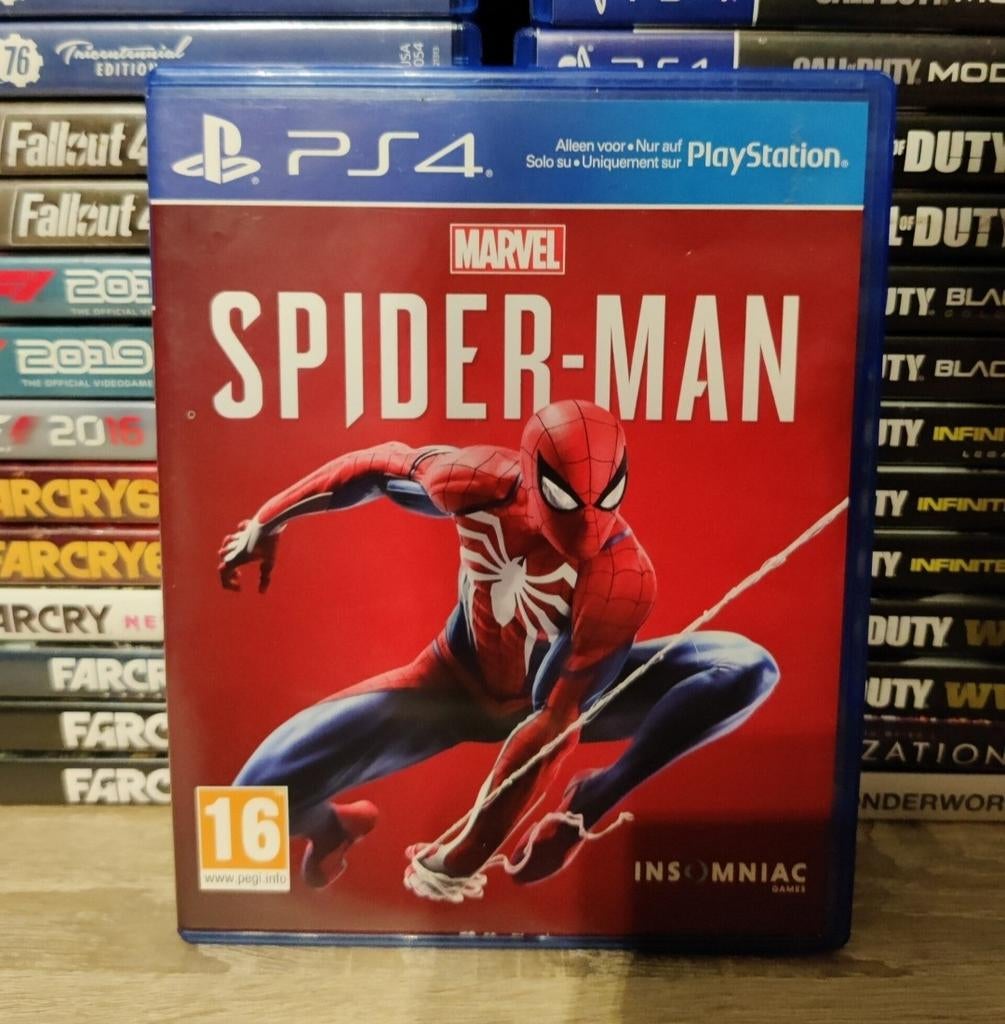 Spiderman playstation 4, Avontuur en Actie, Vanaf 18 jaar, ., 1 speler
