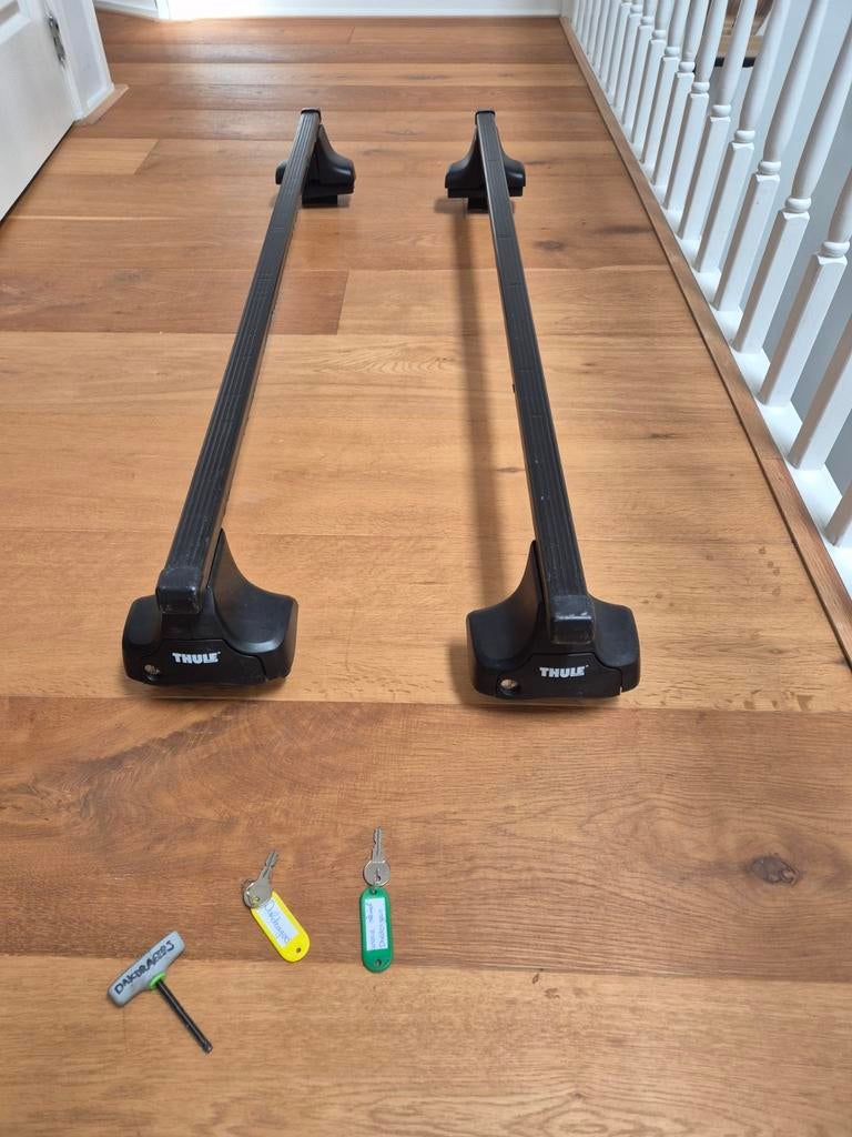 Thule dakdragers 853-2341-07 VW Polo 6R, Auto diversen, Dakdragers, Ophalen, Gebruikt