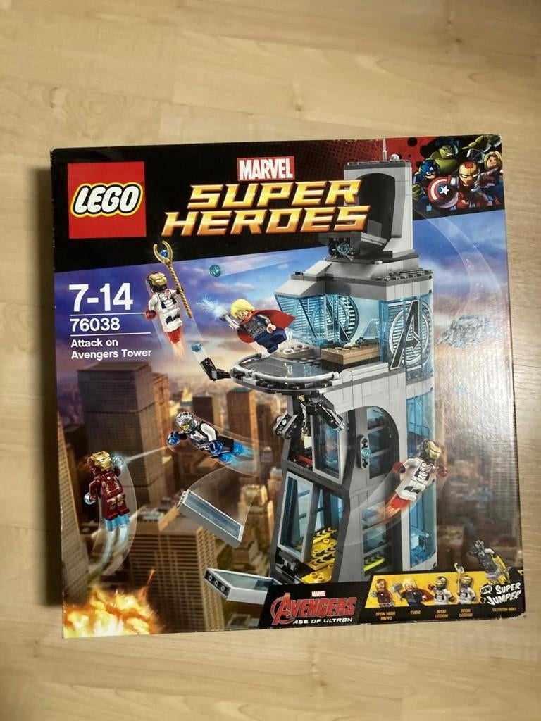 Lego 76038 Marvel Super Heroes Attack on Avengers Tower, Marvel, Lego, Nieuw, Ophalen of Verzenden