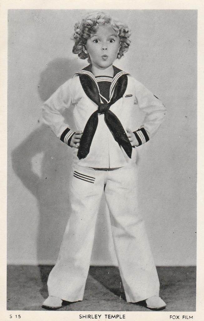 Ansichtkaart, Artiest, Shirley Temple    (2021), Verzamelen, Ansichtkaarten | Themakaarten, Verzenden, 1920 tot 1940, Sterren en Beroemdheden