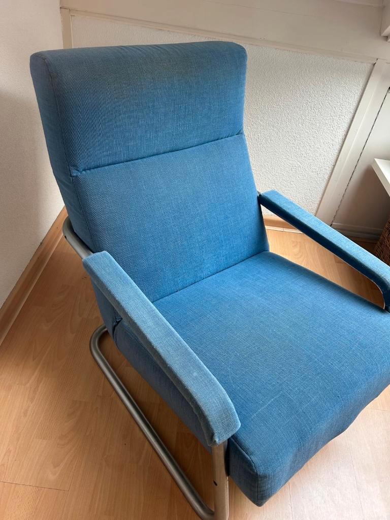 Vintage Gelderland Fauteuil by Jan des Bouvrie, Ophalen, Gebruikt, 75 tot 100 cm, Metaal